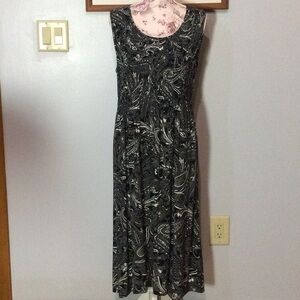 Croft & Barrow Black & White Dress